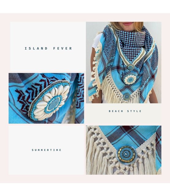 Izuskan scarf  Large model SEA LA VIE