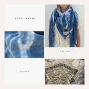 Izuskan scarf Large  model SEA LA VIE Izuskan scarf Large  model SEA LA VIE