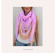 Izuskan Large original scarf  model SEA LA VIE