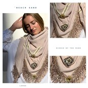 Izuskan scarf  model Large original Izuskan scarf  model Large original