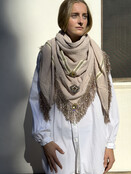 Izuskan scarf  model Large original Izuskan scarf  model Large original