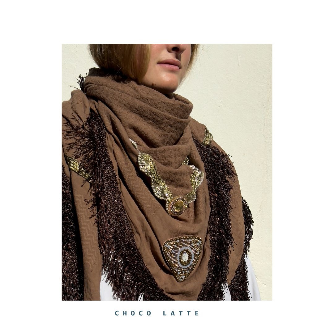 Izuskan gelimiteerde sjaal Amour collectie