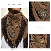 Izuskan scarf  model AMOUR