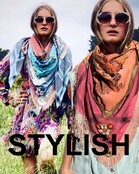 Scarf  limited edition model  Madame de Rosa