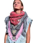 Schal Limitierter Izuskan Model Madam de Rosa