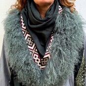 Izuskan  original  scarf  with Tibet