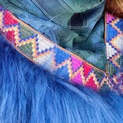 Izuskan Original-Schal mit Tibet