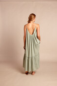 Vestido Largo Honolulu Seagreen