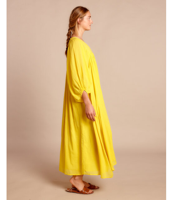 Lange Jurk Bondi  yellow