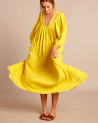 Langes Kleid Bondi   yellow