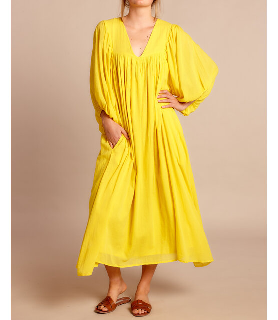 Long Dress Bondi yellow