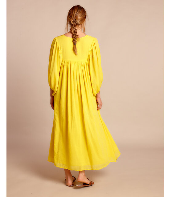 Langes Kleid Bondi   yellow