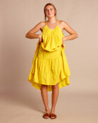 Langes Kleid Honolulu Yellow