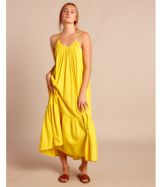 Vestido Largo Honolulu Yellow