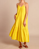 Vestido Largo Honolulu Yellow