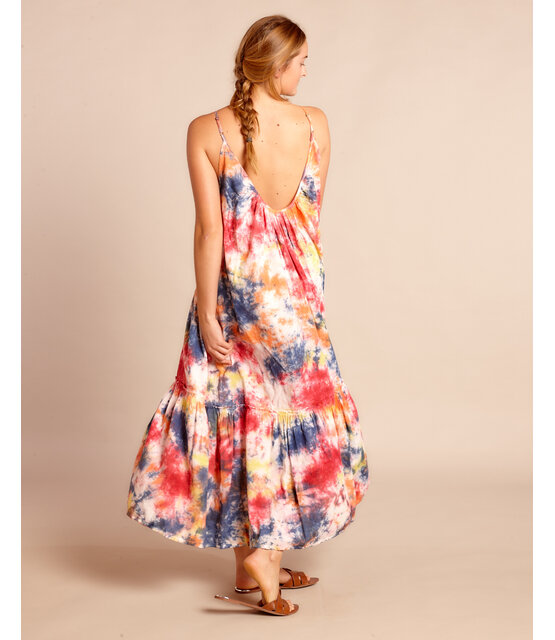 Long DressHonolulu  Tie dye Multi