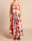 Vestido Largo Honolulu Tie dye Multi