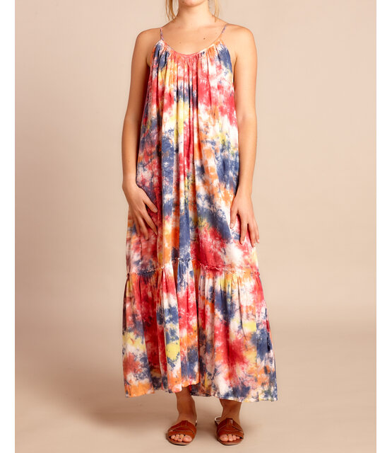 Long DressHonolulu  Tie dye Multi