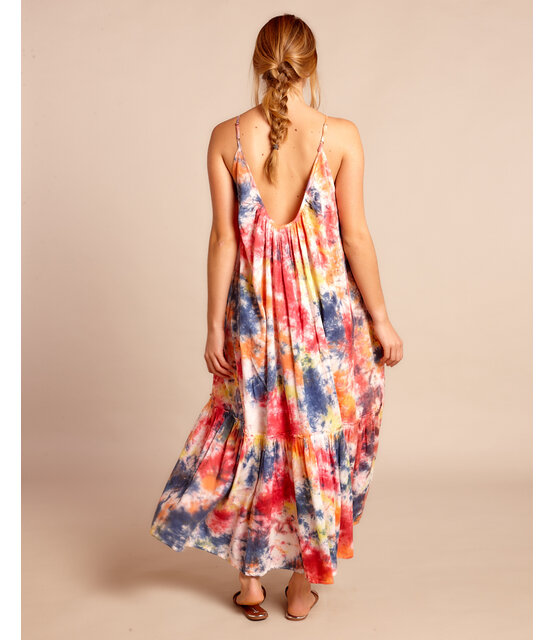 Long DressHonolulu  Tie dye Multi