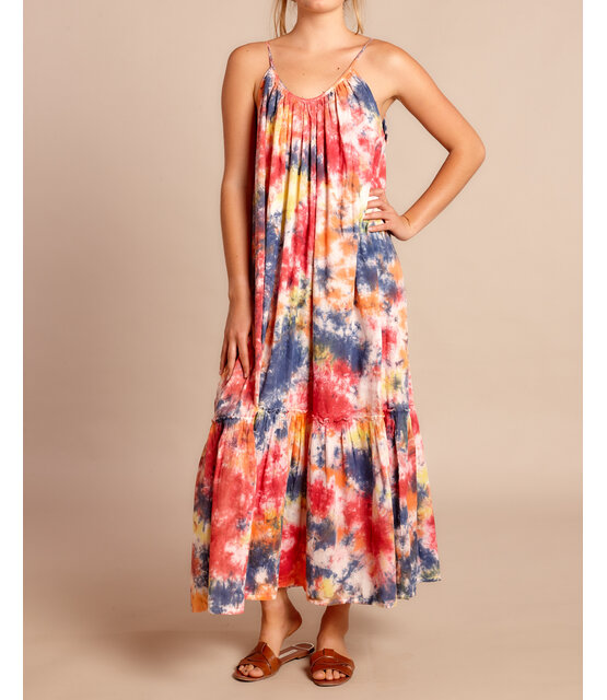Long DressHonolulu  Tie dye Multi