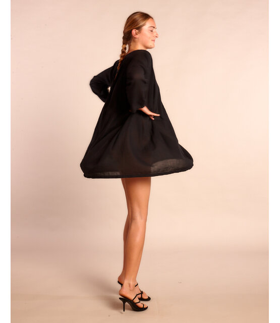 Vestido Corto Suzi Negro Vestido Corto Suzi Negro