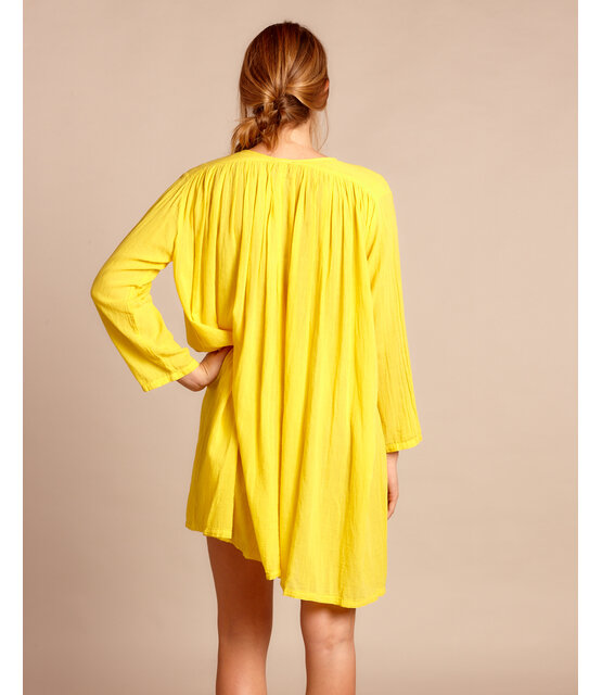 Kurzes Kleid Suzi yellow
