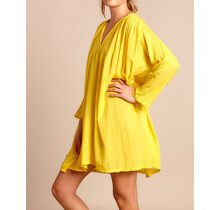 Kurzes Kleid Suzi yellow