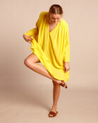 Kurzes Kleid Suzi yellow