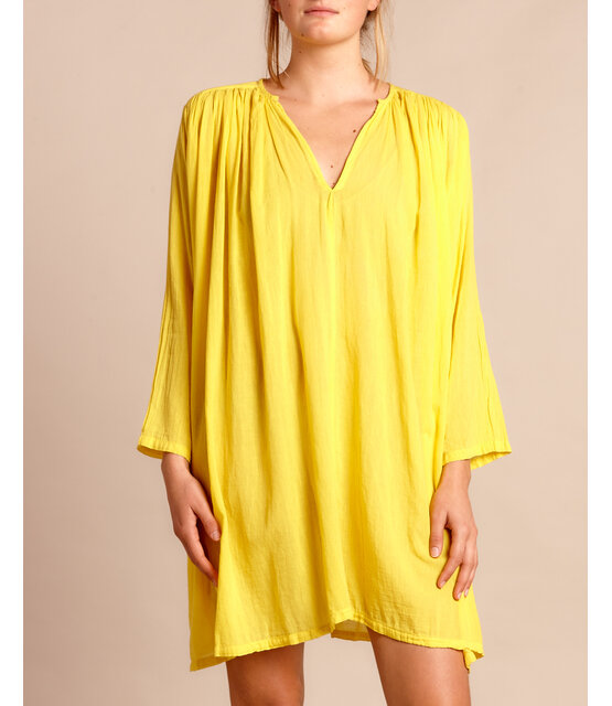 Kurzes Kleid Suzi yellow