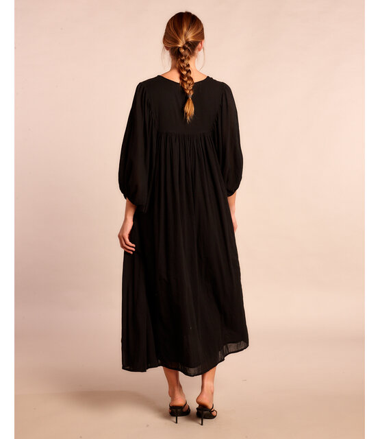 Langes Kleid Bondi Schwarz Langes Kleid Bondi Schwarz