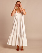 Langes Kleid Honolulu white