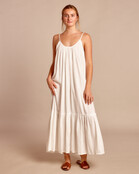 Langes Kleid Honolulu white