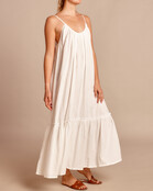 Langes Kleid Honolulu white