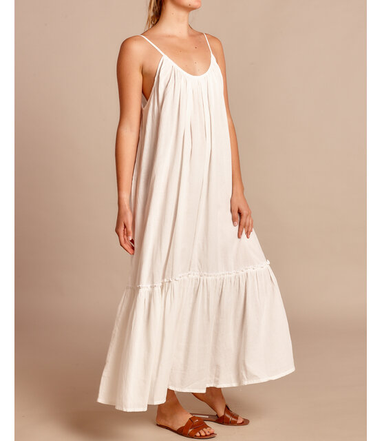 Vestido Largo Honolulu white