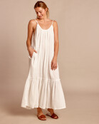 Langes Kleid Honolulu white