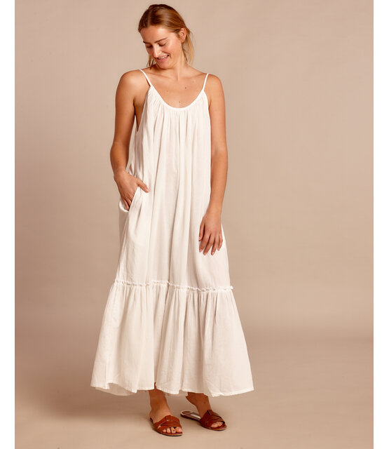 Vestido Largo Honolulu white