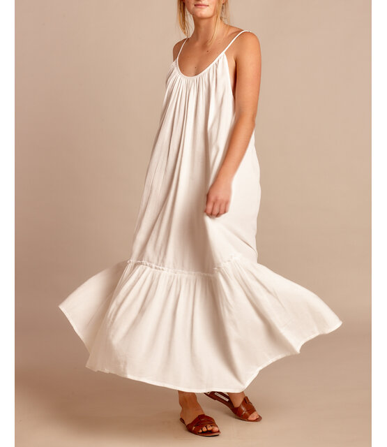 Vestido Largo Honolulu white