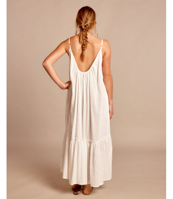 Langes Kleid Honolulu white