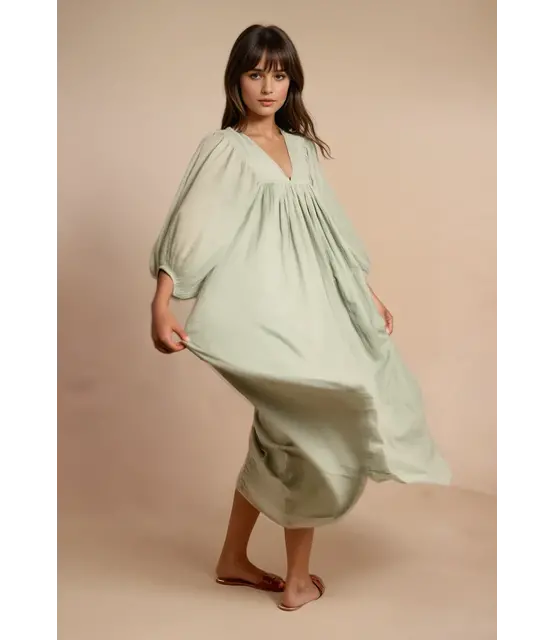 Langes Kleid Bondi  seagreen