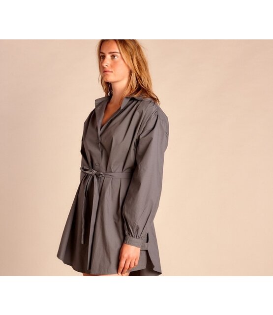 Blouse Summer Smoke Grey