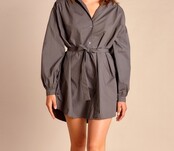 Blouse Summer Smoke Grey