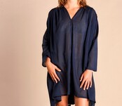 Vestido Corto Suzi Midnight Blue