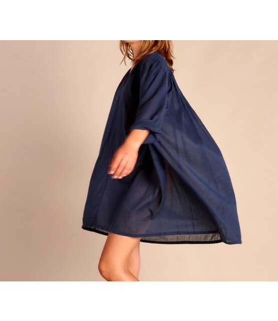 Vestido Corto Suzi Midnight Blue