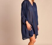 Vestido Corto Suzi Midnight Blue