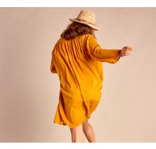 Vestido Corto Suzi Oro Inca