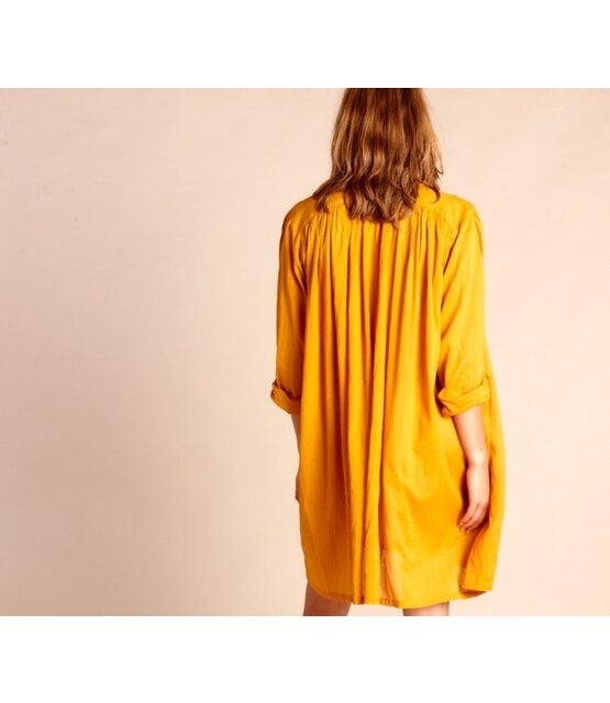 Vestido Corto Suzi Oro Inca