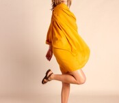 Short Dress Suzi Inca Gold