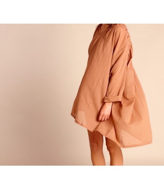 Korte Jurk Suzi Mocha Mousse