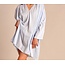 Izuskan Vestido Corto Suzi Azul Lavanda