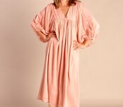 Lange Jurk Bondi Rosey Rose